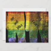 Party Einladungen zum Geburtstag von Gay (Rückseite)