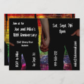 Party Einladungen zum Geburtstag von Gay (Vorne/Hinten)