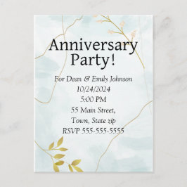 Party Einladungen zum Jahrestag