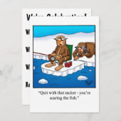 Party Einladungen zum Jahrestag der Funny (Vorne/Hinten)