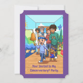 _____ Party Einladungen zum Krebs-Jubiläum (Vorderseite)