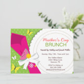 Party Einladungen zum Muttertag (Stehend Vorderseite)