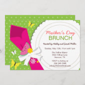 Party Einladungen zum Muttertag (Vorne/Hinten)