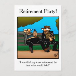 Party Einladungen zum Spaß von Rentenansprüchen