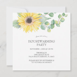 Party Einladungen zur Blumenwärmung