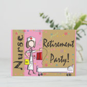 Party Einladungen zur Krankenversicherung (Stehend Vorderseite)