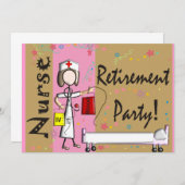 Party Einladungen zur Krankenversicherung (Vorne/Hinten)