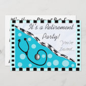 Party Einladungen zur Krankenversicherung (Vorne/Hinten)