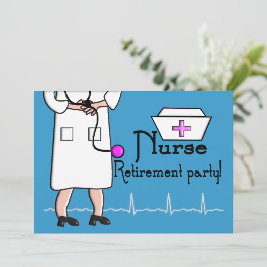 Party Einladungen zur Krankenversicherung (Stehend Vorderseite)