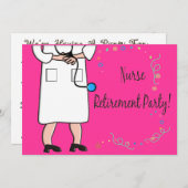 Party Einladungen zur Krankenversicherung (Vorne/Hinten)