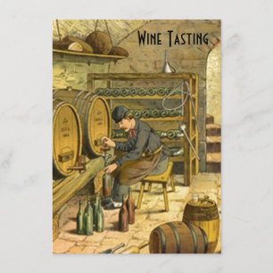 Party Einladungen zur Weinverkostung der Alten Wel