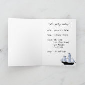 Party-Einladungskarte Einladung (Innenseite)