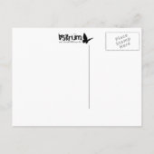 Party Einladungspostkarte (Rückseite)