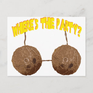 Party Einladungspostkarte