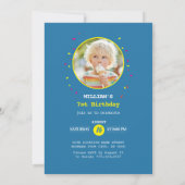 Party Eiscreme Geburtstag Einladung (Rückseite)