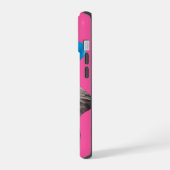 Party Elephant mit Balloons, Festivals iPhone 15 Hülle (Linke Seite)