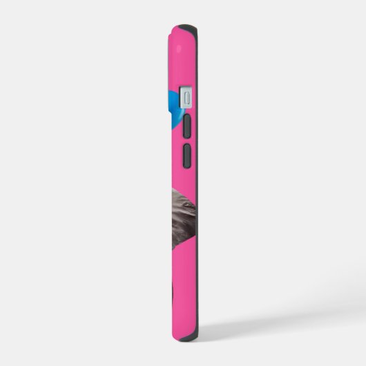 Party Elephant mit Balloons, Festivals iPhone 15 Hülle (Linke Seite)