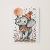 Party Elephant Puzzle (Vertikal)