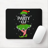 Party Elf Christmas Family Girls Women Elf Squad X Mousepad (Mit Mouse)