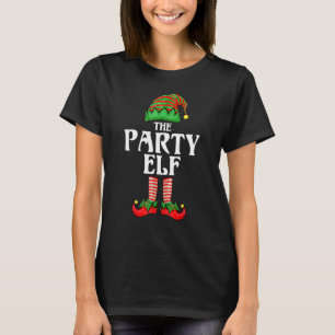 Party Elf Matching Family Group Weihnachts-Party P T-Shirt