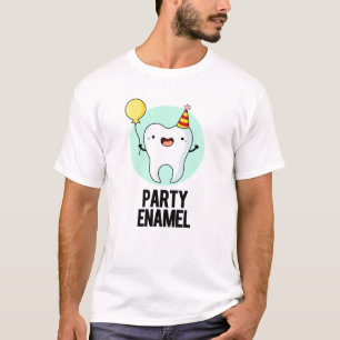 Party Enamel Funny Tooth Puff T-Shirt