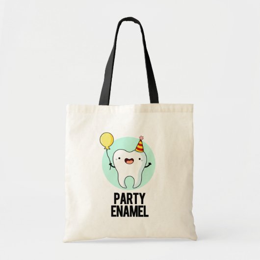 Party Enamel Funny Tooth Puff Tragetasche (Vorne)