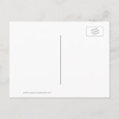 Party, Ereignis oder Wiedersehen Save the Date in  Ankündigungspostkarte (Rückseite)