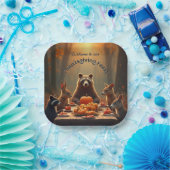 Party Erntedank Friends and Family Pappteller (Party)