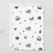 Party Erwachsene Halloween-Party Einladung (Rückseite)