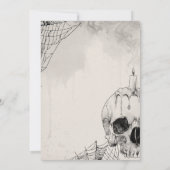 Party Erwachsenes Halloween-Party Einladung (Rückseite)