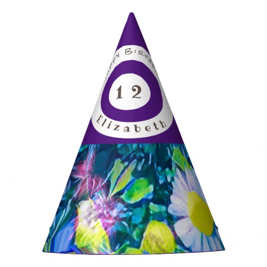 Party Essentials Text personalisieren Partyhütchen (Vorderseite)