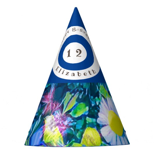 Party Essentials Text personalisieren Partyhütchen (Vorderseite)