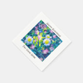 Party Essentials Text personalisieren Serviette (Ecke)