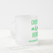 Party-Event für Cheers und Biere Mattglastasse (Vorderseite Links)