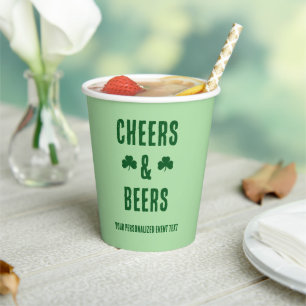 Party-Event für Cheers und Biere Pappbecher