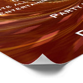 Party Event Poster-Template #011 Poster (Ecke)
