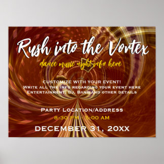 Party Event Poster-Template #011 Poster