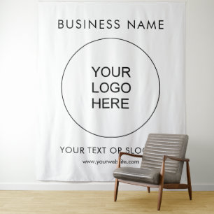 Party Event Seminar Firmenlogo - Vertikaler Hinter Wandteppich