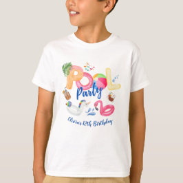 Party-Familie für Pool T-Shirt