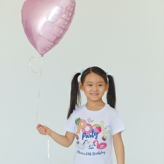 Party-Familie für Pool T-Shirt