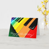 Party-Farben für Tastatur Karte (Gelbe Blume)