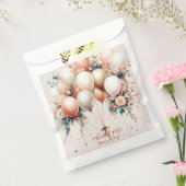 Party Farbenfrohe Weißpfirsichblütenballons Elegan Geschenktütchen (Versiegelt)