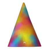 Party-Farbiges Design Trendspezifische Vorlage Partyhütchen (Rechts)