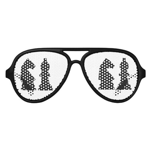 PARTY-Farbtöne von CHESS Partybrille (Vorderseite)