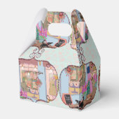 Party Favor Box | Craft Party Supply  Geschenkschachtel (Rückseite)