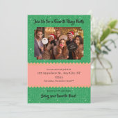 Party Favoriten Einladung (Stehend Vorderseite)