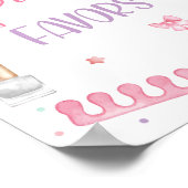 Party Favors Mani-Pedi Party Manicure Pedicure Poster (Ecke)