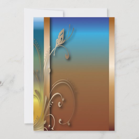 Party-Feier zu allen Zwecken | DIY Text Einladung (Rückseite)