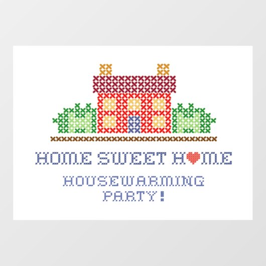 Party Fensteraufkleber (Blatt)