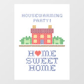 Party Fensteraufkleber (Blatt)